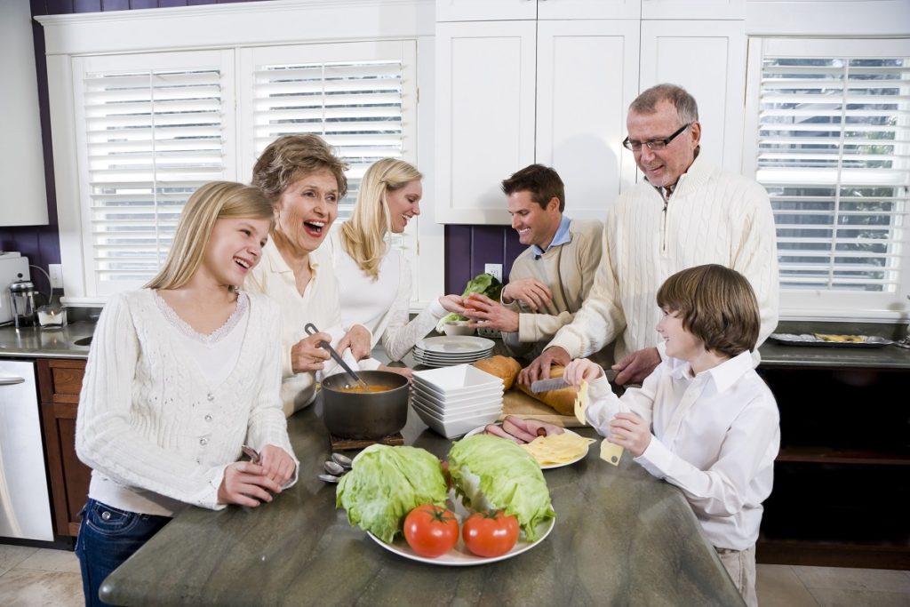 3 Generation dinner shutterstock 54406645 1