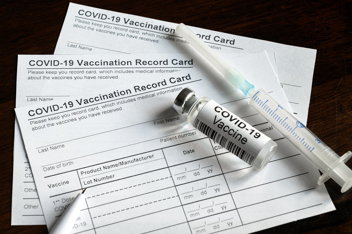 Covid vaccine record