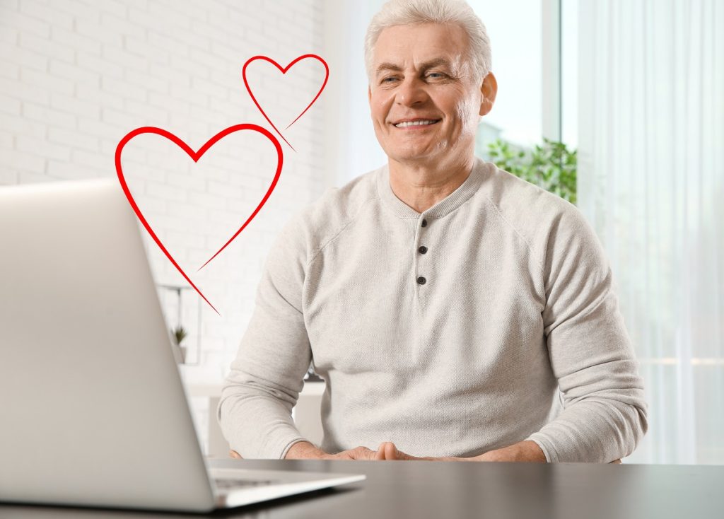 Senior online dating