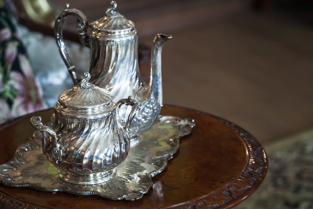 Silver tea set