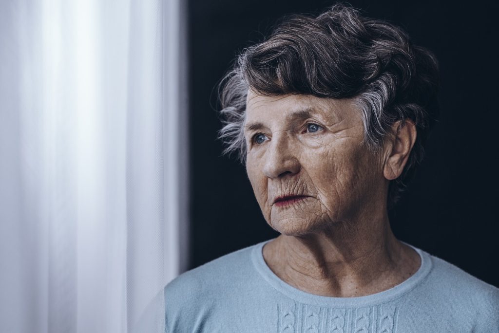 Woman with dementia