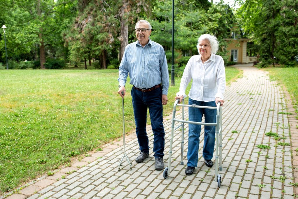 Couple in assited living