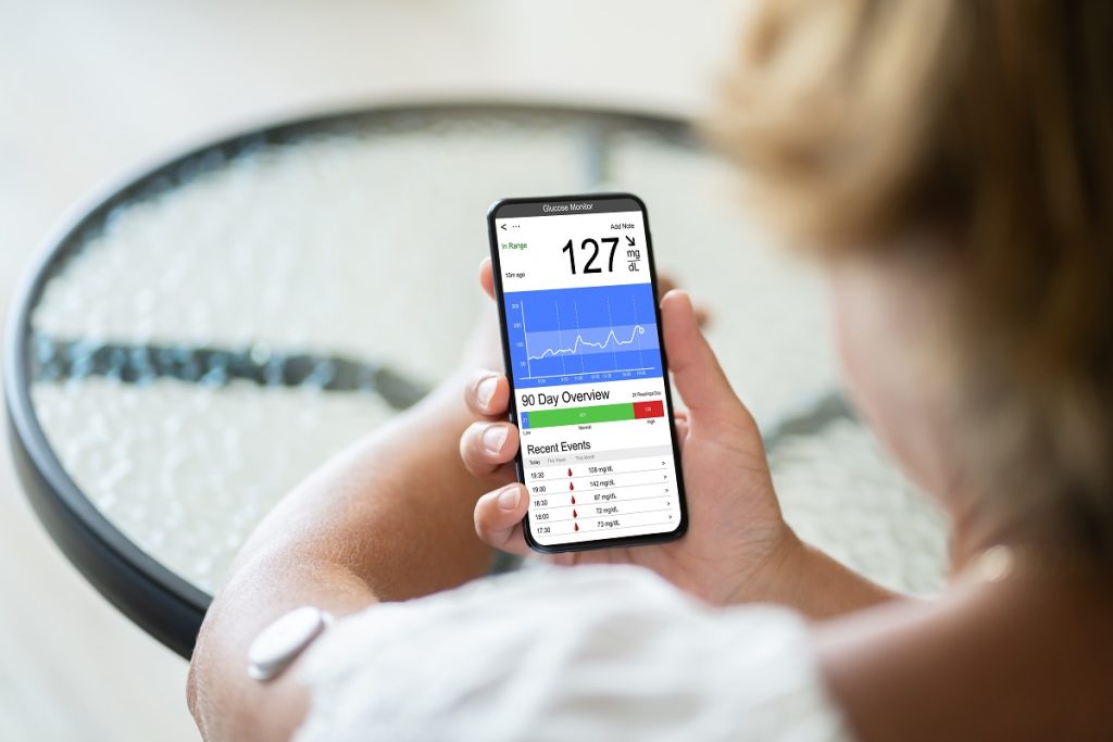 Monitor blood sugar app