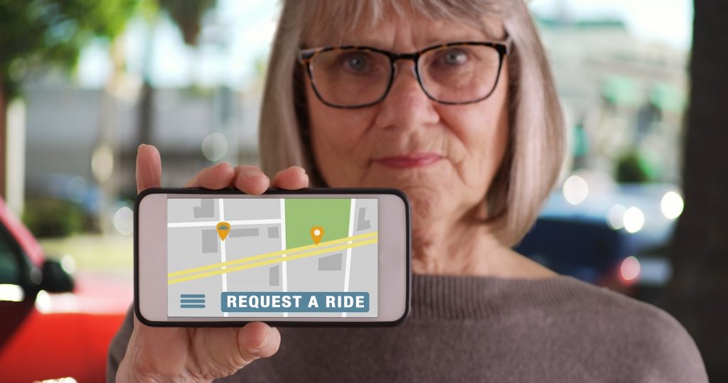 Request ride app