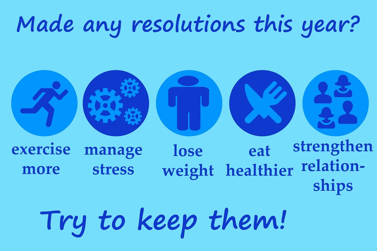 Keep New year's resolutions