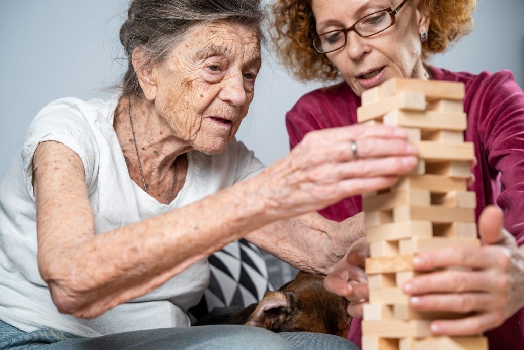 Senior becomes caretaker to mom