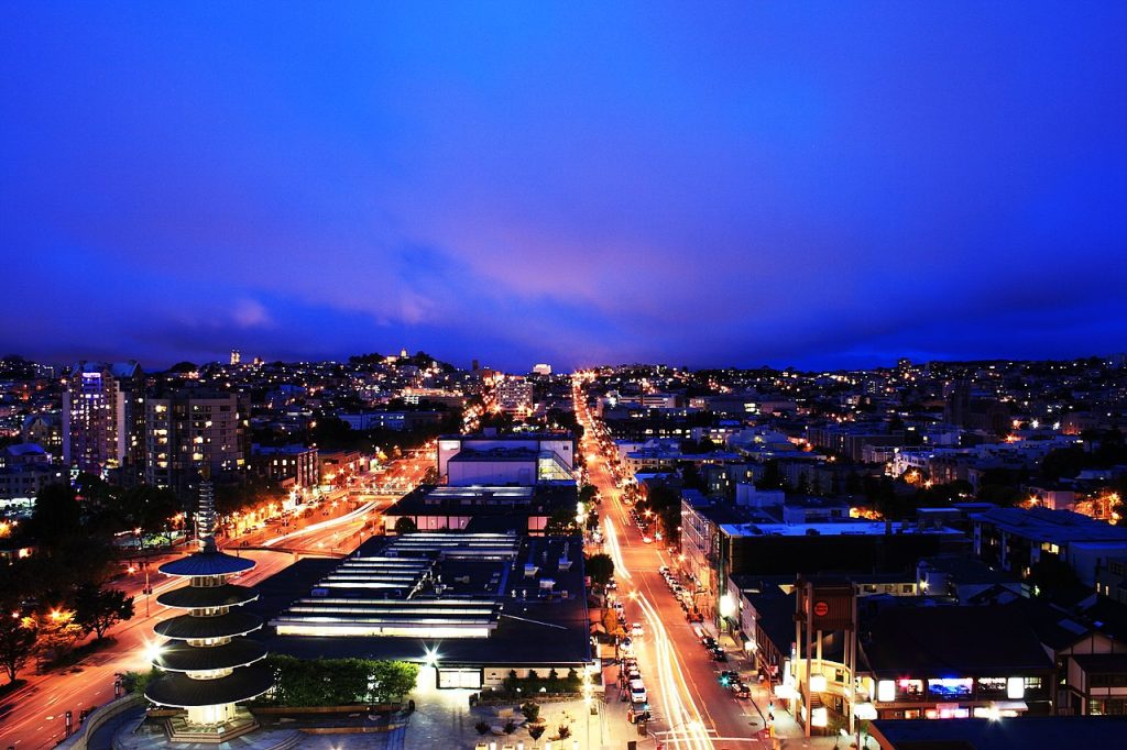 Japantown in San Francisco