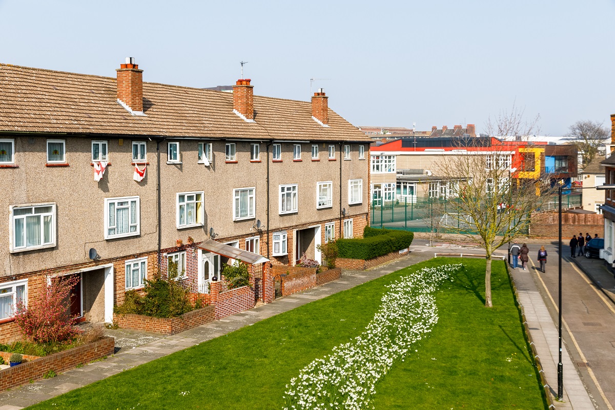 Public housing building