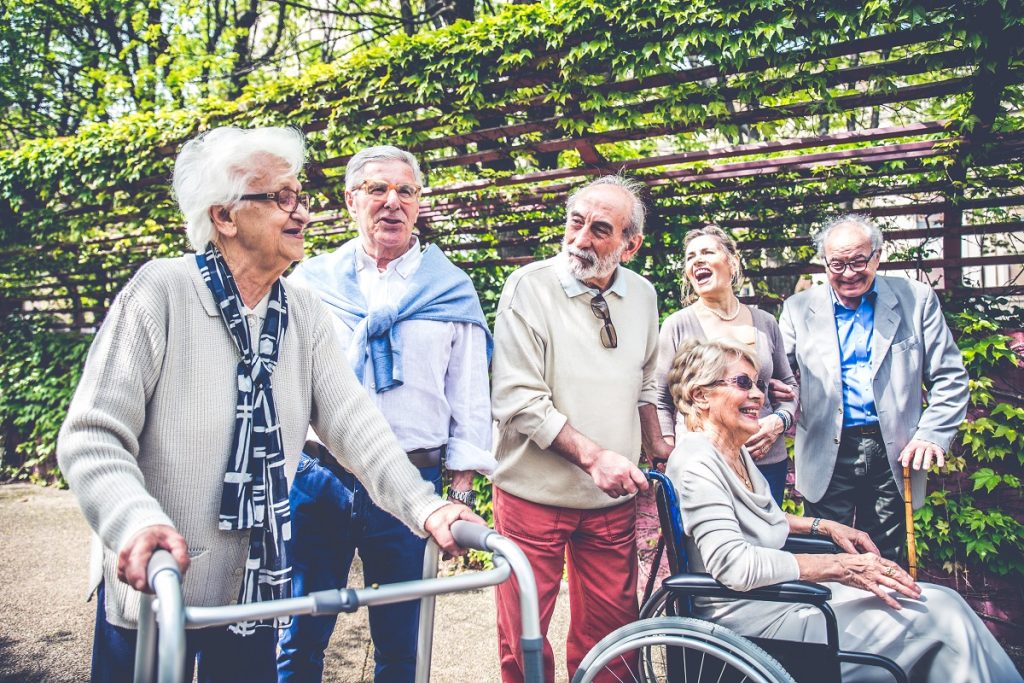 Seniors with mobility issues